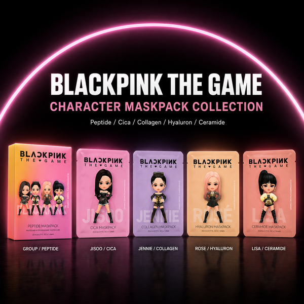 BLACKPINK MASKPACK フェイスマスク 7枚入（トレカ付）