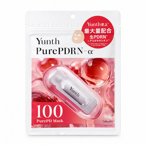 Yunth 生PDRNシートマスク PurePDRN-α 7枚入り 生PDRN フェイスマスク
